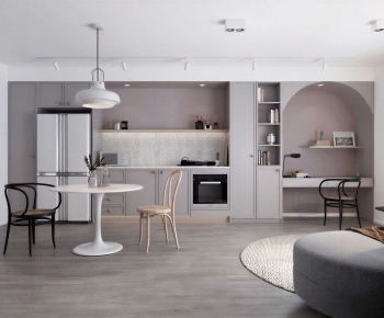 Nordic Style Dining Room-ID:308950903