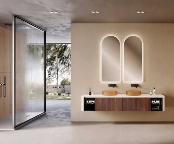 Modern Bathroom Cabinet-ID:833762881