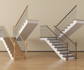 Simple European Style Staircase-ID:613460067