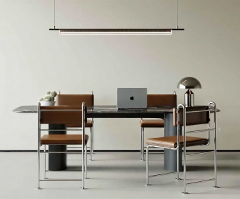 Modern Computer Desk And Chair-ID:318866977