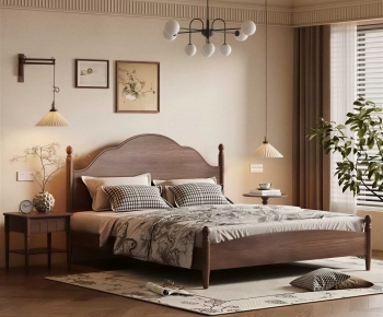French Style Bedroom-ID:123798894
