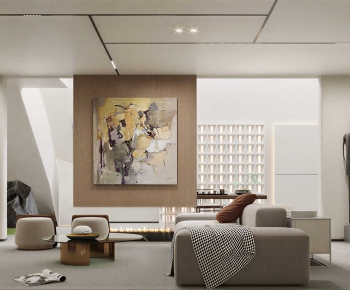 Modern A Living Room-ID:943470004