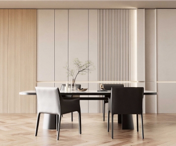 Modern Dining Table And Chairs-ID:988156089