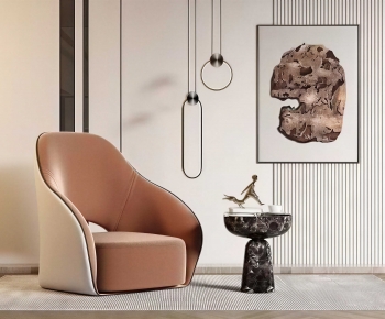 Modern Single Sofa-ID:738437899