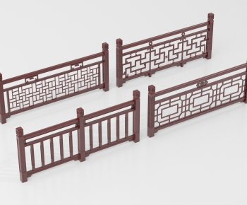 New Chinese Style Guardrail-ID:352993975