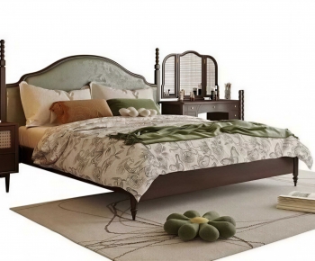 French Style Double Bed-ID:818560116