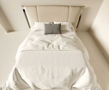 Modern Double Bed-ID:735964069