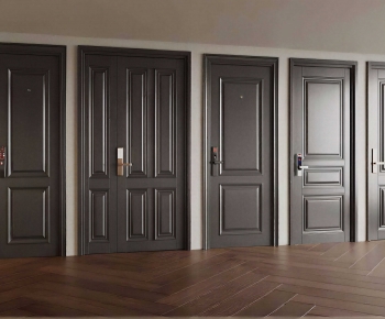 Simple European Style Single Door-ID:524322991