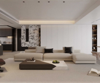 Modern A Living Room-ID:590540896
