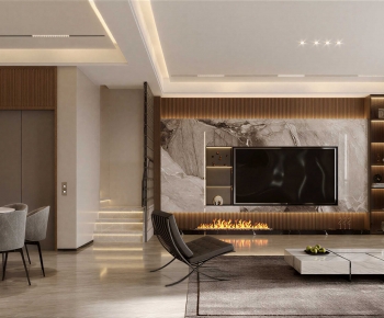 Modern A Living Room-ID:838145022