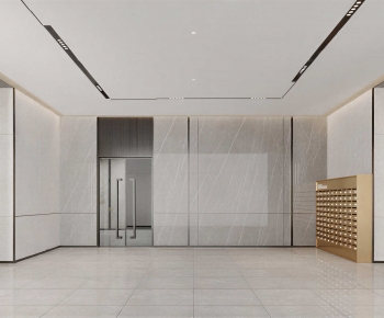 Modern Office Reception Desk-ID:501492987