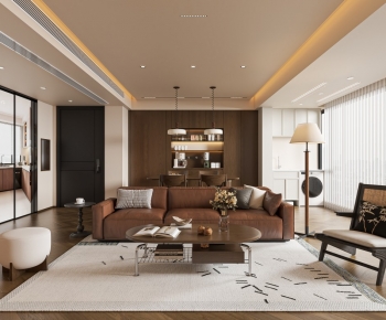 Modern A Living Room-ID:531098846