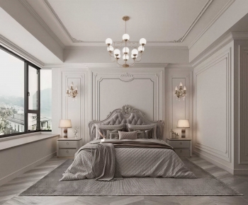 American Style Bedroom-ID:348437073