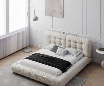 Modern Double Bed-ID:288069288