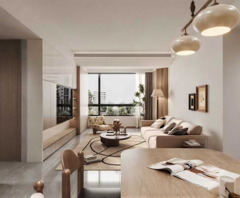 Modern A Living Room-ID:707139028