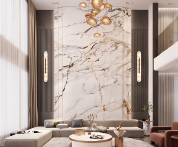 Modern A Living Room-ID:975742103