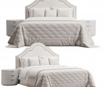 French Style Double Bed-ID:246222027
