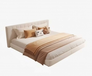 Modern Double Bed-ID:224963904