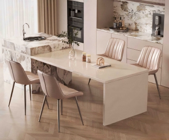 Modern Dining Table And Chairs-ID:603801013