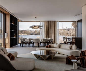 Modern A Living Room-ID:788784981