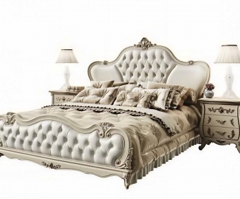 European Style Double Bed-ID:578557973