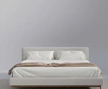 Modern Double Bed-ID:498305089