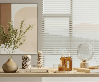 现代花瓶台灯装饰摆件组合-2957640