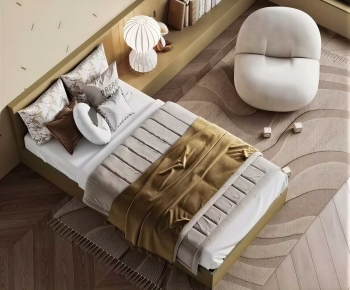 Modern Child's Bed-ID:463716034