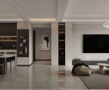 Modern A Living Room-ID:538759255