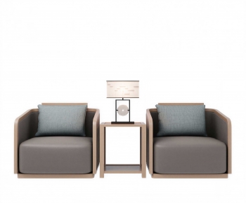 New Chinese Style Single Sofa-ID:231240033