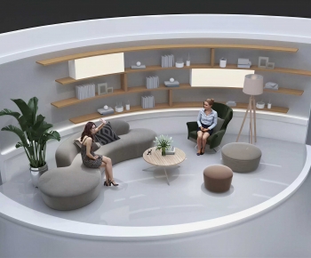 Modern Sofa Combination-ID:408488994