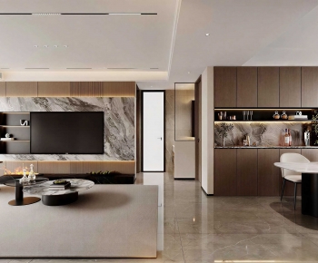 Modern A Living Room-ID:693902975