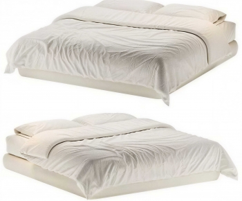Modern Double Bed-ID:929531106