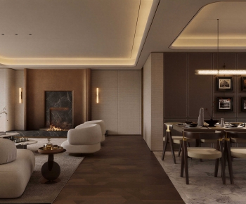 Wabi-sabi Style A Living Room-ID:851339107