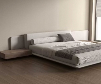 Modern Double Bed-ID:780549058