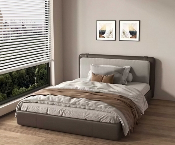 Modern Single Bed-ID:711736923