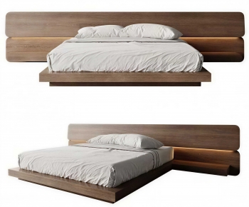 Modern Double Bed-ID:560760022