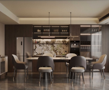 Modern Dining Room-ID:195782907