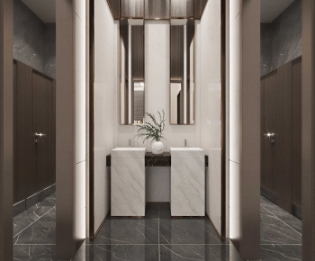 Modern Public Toilet-ID:406661036