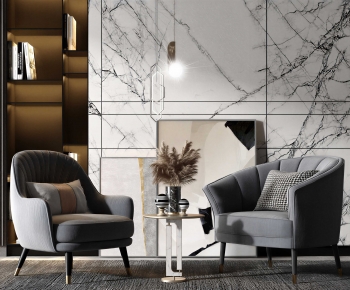 Modern Single Sofa-ID:610344891