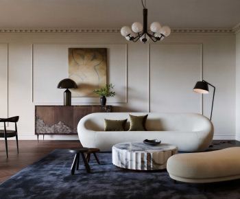 Modern A Living Room-ID:367000103