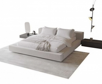 Modern Double Bed-ID:905724055