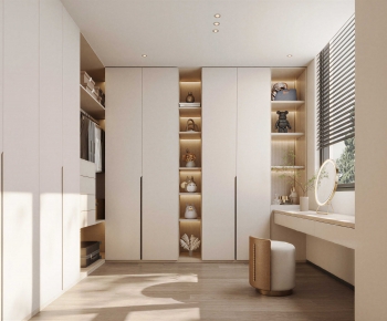Modern Clothes Storage Area-ID:915113936