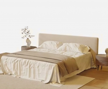 Modern Double Bed-ID:866178994