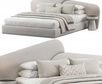 Modern Double Bed-ID:230971107