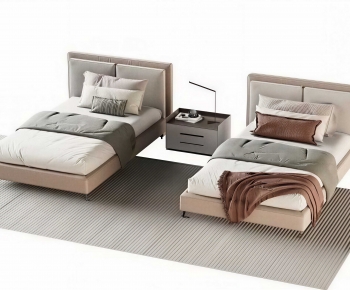 Modern Single Bed-ID:561347012