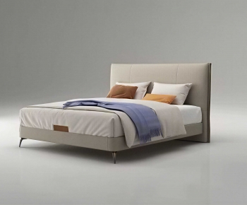 Modern Double Bed-ID:298120024