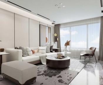 Modern A Living Room-ID:382191909