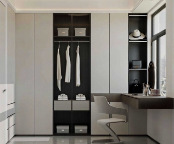 Modern Clothes Storage Area-ID:781008963