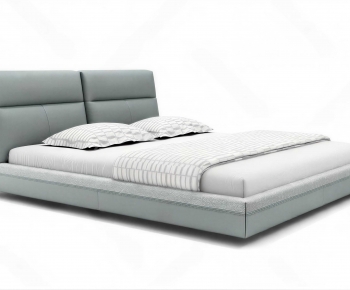 Modern Double Bed-ID:765398989